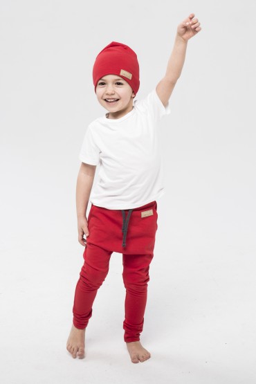 BAGGY PANTS FOR BOY AND GIRL - RED