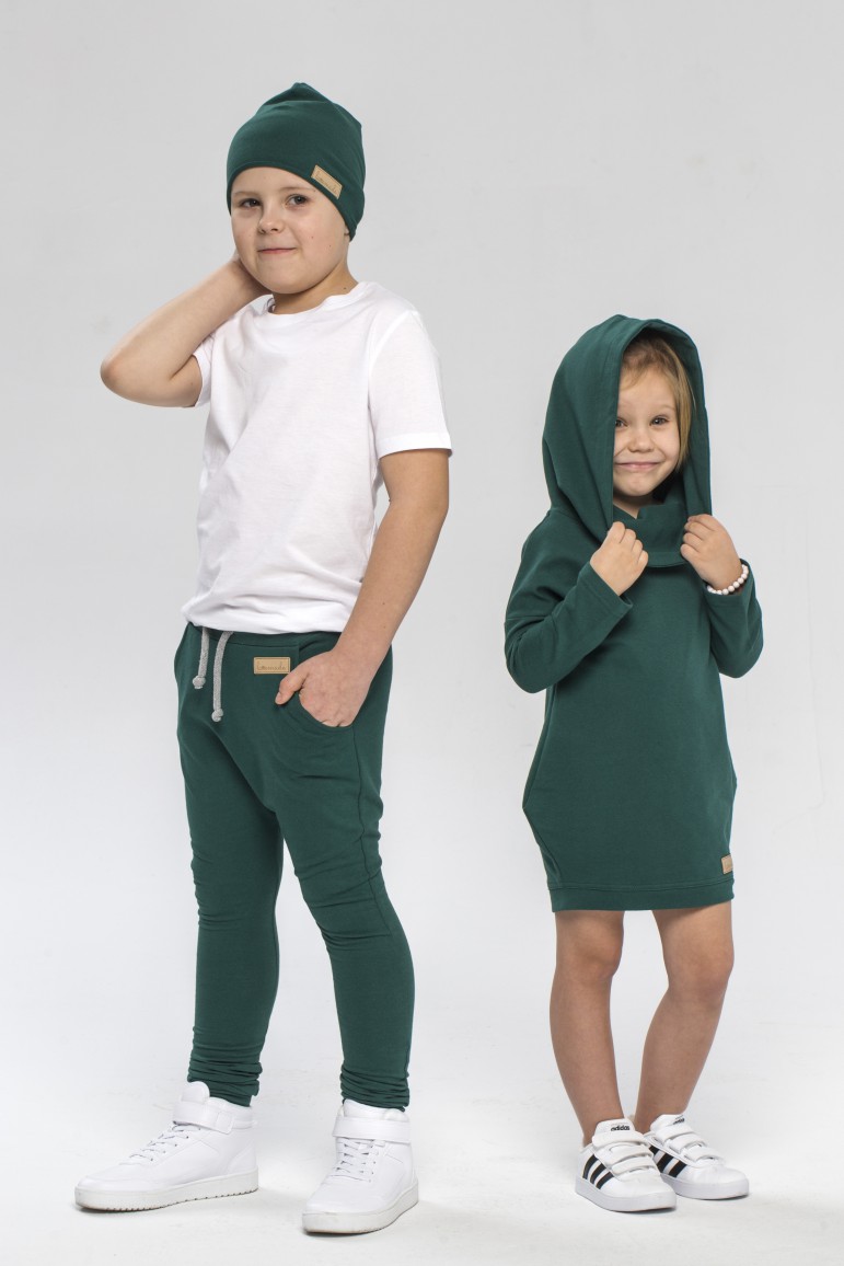 2A SET OF CLOTHES FOR BROTHER AND SISTER - GREEN