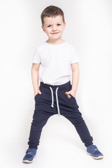 BAGGY PANTS FOR BOY AND GIRL - DARK BLUE