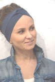 2KNITTED HEADBAND - WAHSED JEANS