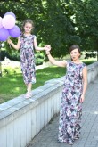 2A CHARMING SUMMER SET OF THE SAME DRESSES FOR MOM AND DAUGHTER FOR SPECIAL OCCASIONS - POWER OF FLOWERS 2020