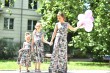 2A CHARMING SUMMER SET OF THE SAME DRESSES FOR MOM AND DAUGHTER FOR SPECIAL OCCASIONS - POWER OF FLOWERS 2020