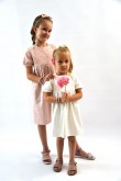 2A SET OF THE SAME DRESSES FOR SISTERS - ROYAL PEARL