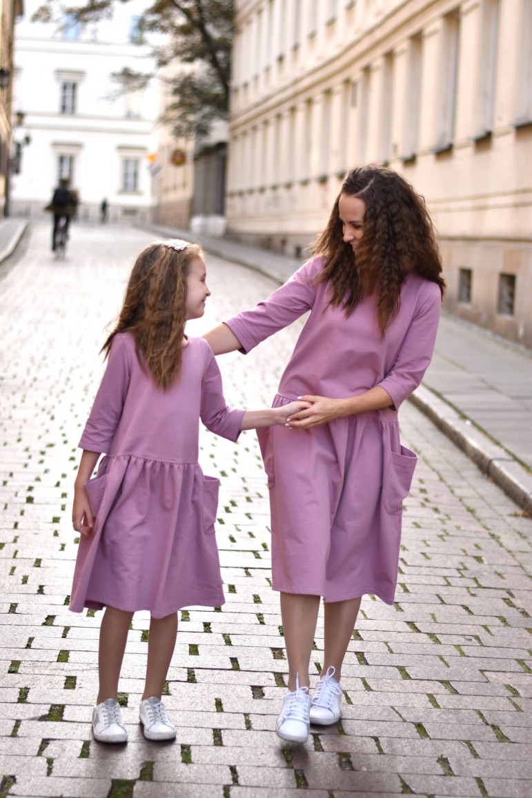 2MOTHER DAUGHTER MATCHING DRESS WITH BIG POCKETS - LILA ROSE