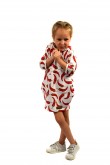 2CHILDREN’S TUNIC DRESS WITH POCKETS - CHILLI OUT