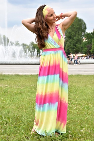 sukienka damska rainbow
