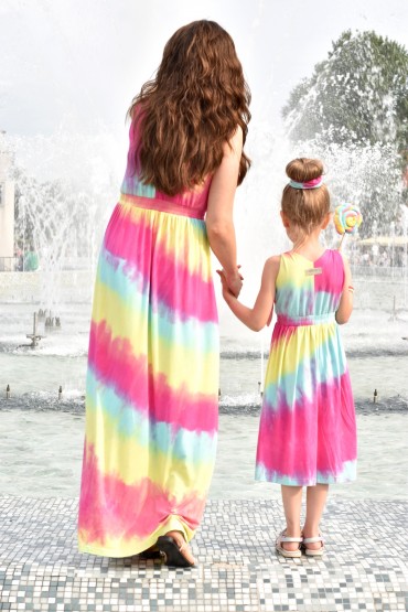 mama i córka letnie sukienki