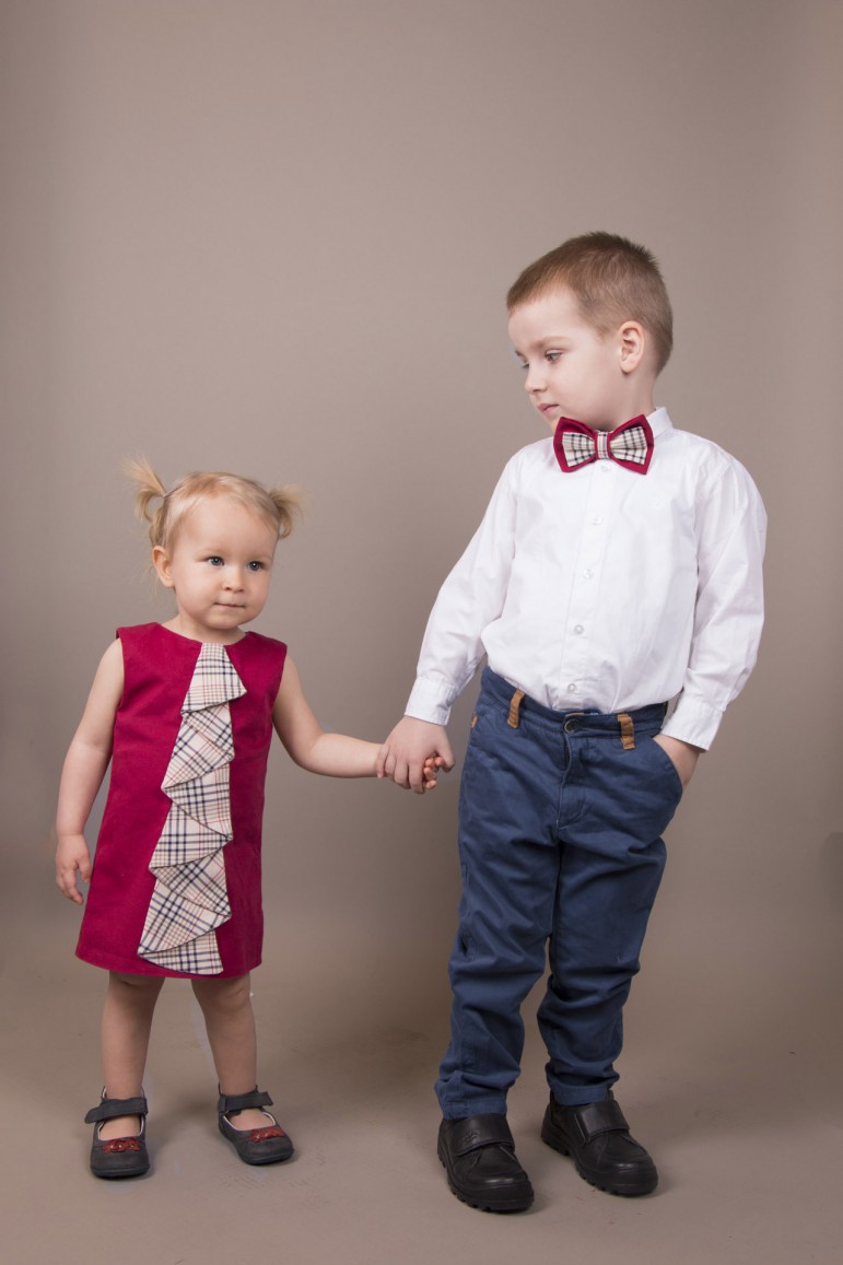 2BOW TIE - ROYAL RED - KIDS VERSION