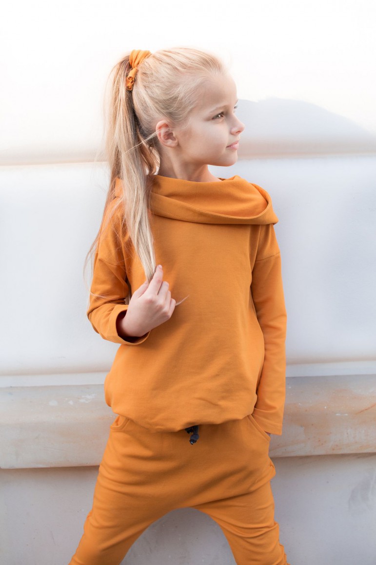 2BAGGY PANTS FOR BOY AND GIRL - CARAMEL